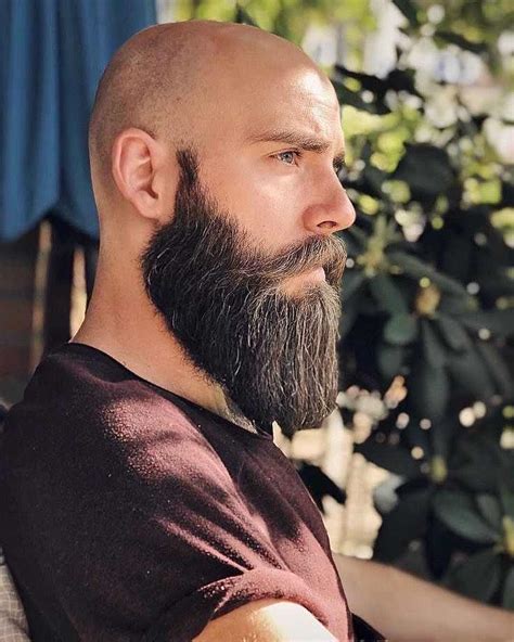 beard styles for bald men|More.